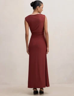 FIORA PETITE HARDWARE JERSEY DRESS