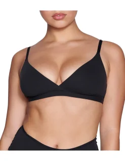 FITS EVERYBODY LIFTING TRIANGLE BRALETTE ONYX