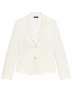 Fitted Blazer in Admiral Crepe
