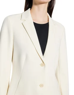 Fitted Blazer in Admiral Crepe