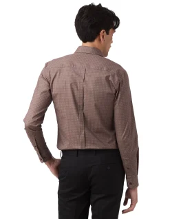 FLAME DIAMOND GEO PRINT SHIRT