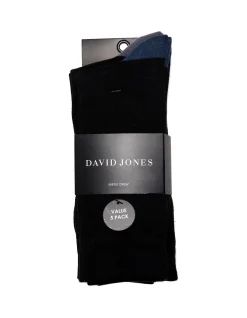 Flash Heel Crew Socks 5 Pack