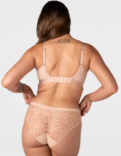Flawless Full Cup Plunge Wirefree Nursing Bra