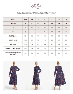 Fleur Pomegranate Dress