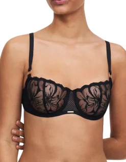 FLEURS HALF CUP BRA