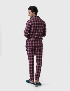 Flinders Flannel Button-thru PJ Set