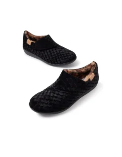 FLISS XW ZR BLACK EMBOSS VELVET