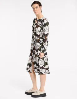 FLORAL ALLURE SHIRT DRESS