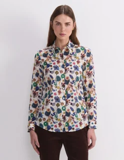 FLORAL EARTH LIBERTY SHIRT