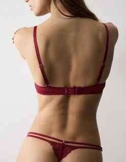 Florence Embroidery Tanga Thong