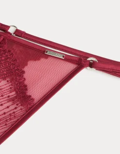 Florence Embroidery Tanga Thong