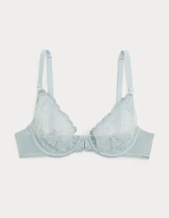 Florence Embroidery Wired Plunge Bra