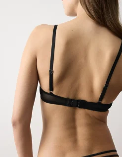 Florence Embroidery Wired Plunge Bra