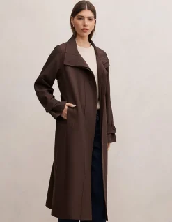 FLORENCE FUNNEL NECK TRENCH COAT