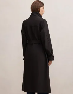 FLORENCE FUNNEL NECK TRENCH COAT