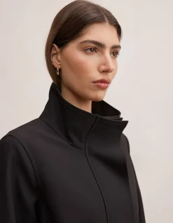 FLORENCE FUNNEL NECK TRENCH COAT