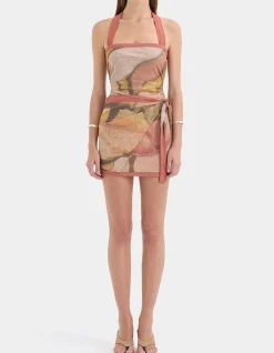Florere Halter Mini Dress