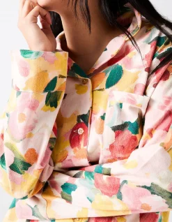 Flourish Adlt FLN LS Shirt & Pant Pyjama Set