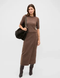 FLUFFY KNIT SLOUCH TEE