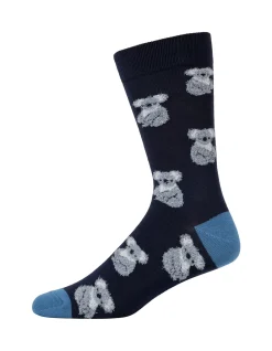 FLUFFY KOALA BAMBOO SOCK