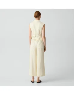 Fluid Cropped Pull-On Pant