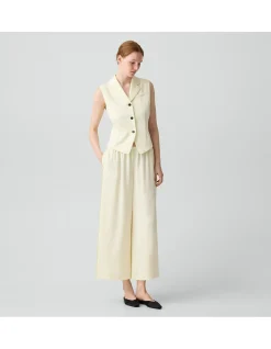 Fluid Cropped Pull-On Pant