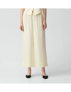 Fluid Cropped Pull-On Pant