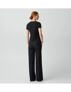Fluid Flare High Rise Essential Denim Jeans
