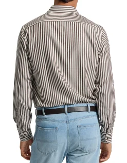 FLUID STRIPED SHIRT