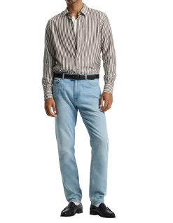 FLUID STRIPED SHIRT