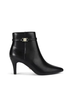 Flute Coin Leather Heel