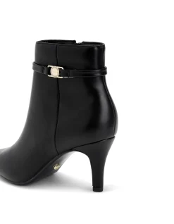 Flute Coin Leather Heel