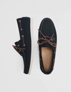 Flynn Nubuck Leather Boat Shoe