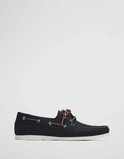 Flynn Nubuck Leather Boat Shoe