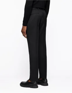 Formal Trousers in Virgin-Wool Serge