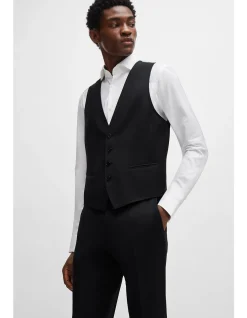 Formal Trousers in Virgin-Wool Serge