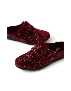 FOSCO XW ZR BURGUNDY DIAMOND VELVET