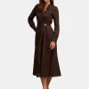 FRANCESCA LINEN SHIRT MIDI DRESS