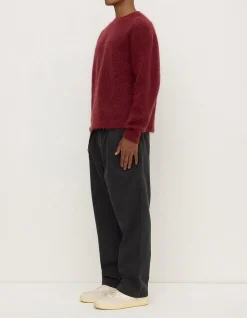 Francis Rib Knit Brick