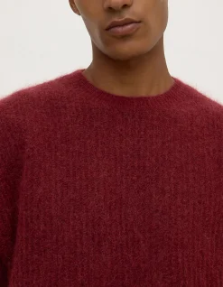Francis Rib Knit Brick