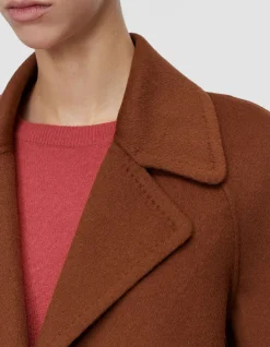 FRANCO SINGLE BUTTON CASHMERE BLEND COAT