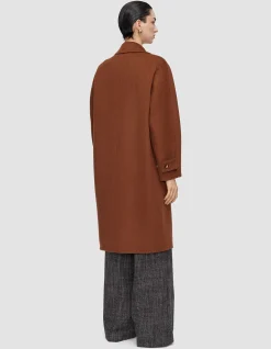 FRANCO SINGLE BUTTON CASHMERE BLEND COAT