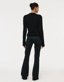 Fray Crew Neck Knit