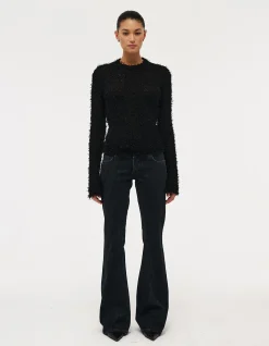 Fray Crew Neck Knit