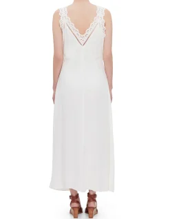 Freda Broderie Anglaise Midi Dress