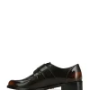 Fredi Dark Brown Leather Monk Strap Loafer
