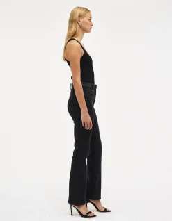 Freja Straight Mid Rise Full Length Jeans
