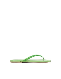 Freja Beaded Strap Flat Thong Sandals