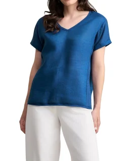 French Linen Gauze T-Shirt