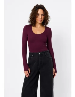 Frequency Mid Waist Wide Leg Denim Jean